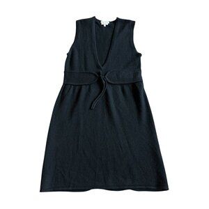 Lutz & Patmos Cashmere Wool Sleeveless Mini Dress V-Neck Size Medium Women's